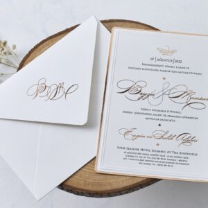 Pozivnica sa rebrastim detaljima