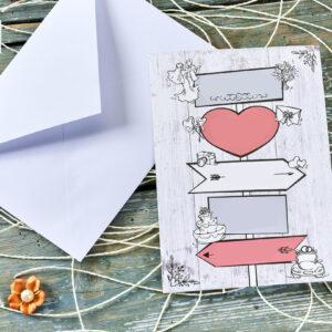 MODEL 70346 - Pozivnica za venčanja i ostale svečanosti