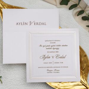 MODEL 9134 - Pozivnica za venčanja i ostale svečanosti