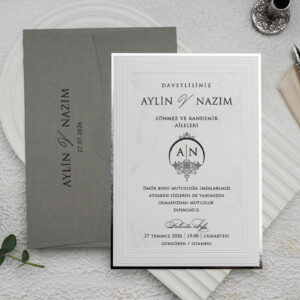 MODEL 9144 - Pozivnica za venčanja i ostale svečanosti