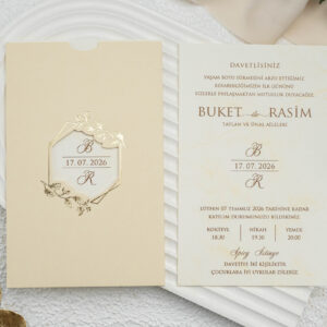 MODEL 9154 - Pozivnica za venčanja i ostale svečanosti