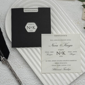 MODEL 9156 - Pozivnica za venčanja i ostale svečanosti