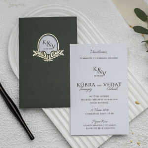 MODEL 9163 - Pozivnica za venčanja i ostale svečanosti