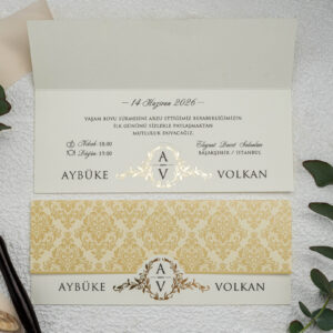 MODEL 9178 - Pozivnica za venčanja i ostale svečanosti