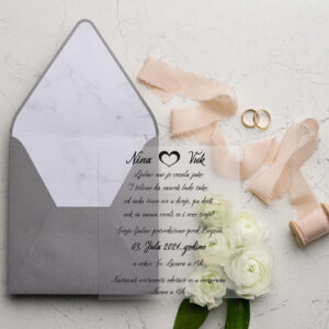 MODEL 9211 - Providna pozivnica za venčanja i ostale svečanosti