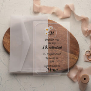 MODEL 9221 - Providna pozivnica za venčanja i ostale svečanosti