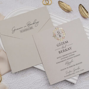 MODEL 9227 - Pozivnica za venčanja i ostale svečanosti