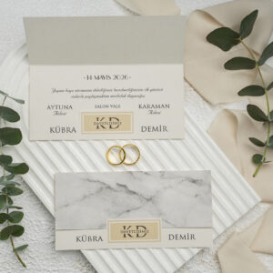 MODEL 9244 - Pozivnica za venčanja i ostale svečanosti