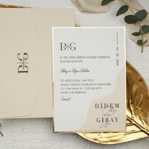 MODEL 9249 - Pozivnica za venčanja i ostale svečanosti