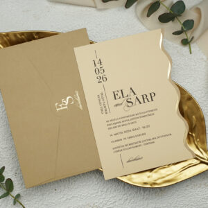 MODEL 9252 - Pozivnica za venčanja i ostale svečanosti