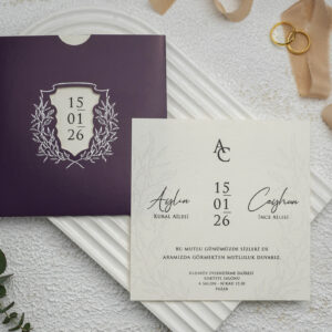 MODEL 9284 - Pozivnica za venčanja i ostale svečanosti