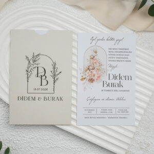 MODEL 9298 - Pozivnica za venčanja i ostale svečanosti