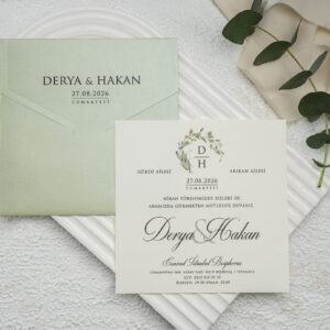 MODEL 9307 - Pozivnica za venčanja i ostale svečanosti