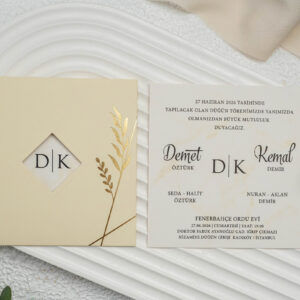 MODEL 9313 - Pozivnica za venčanja i ostale svečanosti