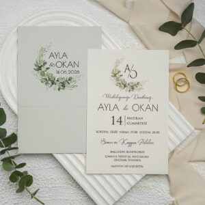 MODEL 9323 - Pozivnica za venčanja i ostale svečanosti