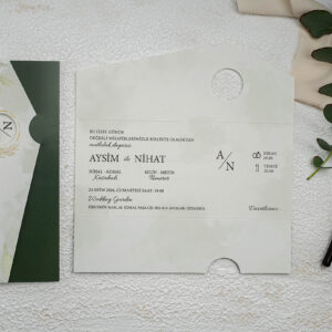 MODEL 9332 - Pozivnica za venčanja i ostale svečanosti