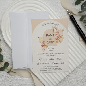MODEL 9341 - Pozivnica za venčanja i ostale svečanosti