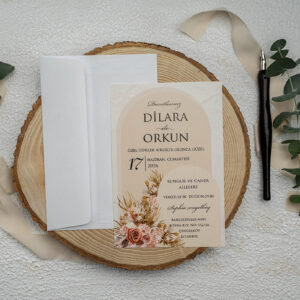 MODEL 9345 - Pozivnica za venčanja i ostale svečanosti