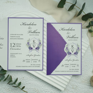 MODEL 9351 - Pozivnica za venčanja i ostale svečanosti