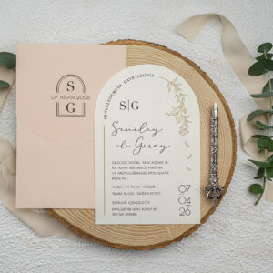 MODEL 9356 - Pozivnica za venčanja i ostale svečanosti