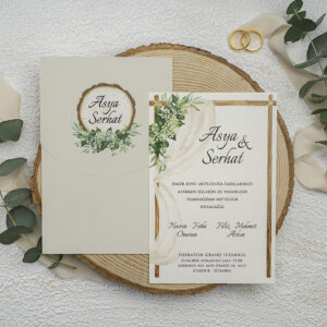 MODEL 9325 - Pozivnica za venčanja i ostale svečanosti