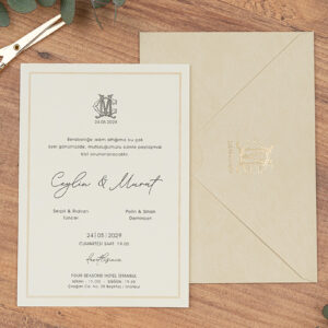 MODEL 5105 Z Pozivnica za venčanja i druge svečanosti