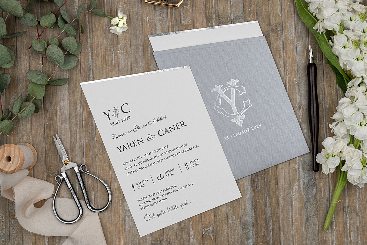 MODEL 5142 Pozivnica za venčanja i druge svečanosti