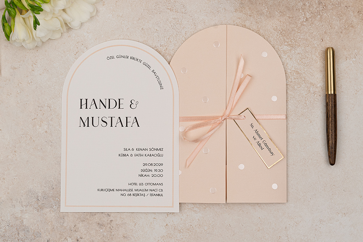 MODEL 5144 Pozivnica za venčanja i druge svečanosti