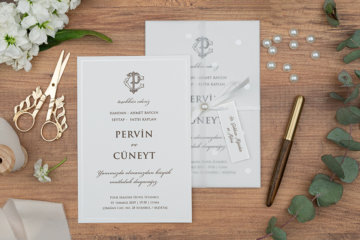 MODEL 5145 Pozivnica za venčanja i druge svečanosti