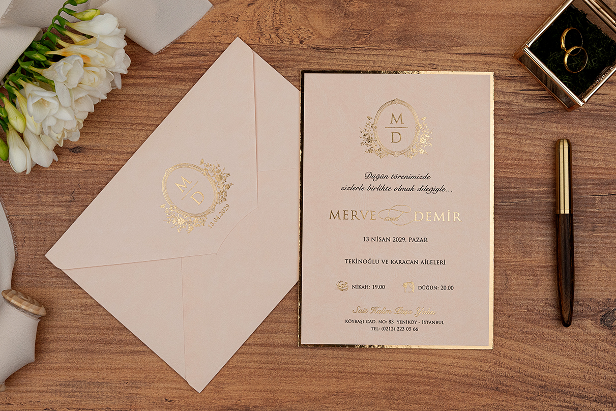 MODEL 5146 Pozivnica za venčanja i druge svečanosti