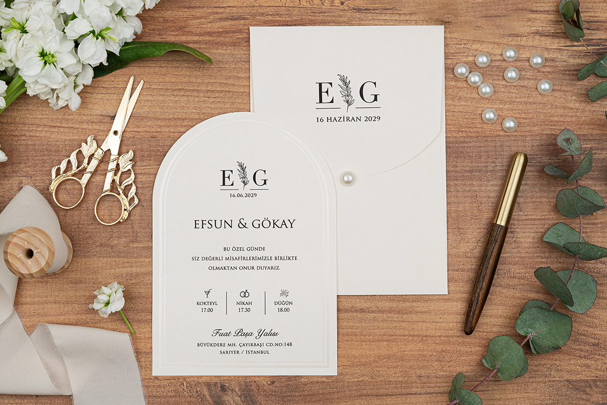 MODEL 5148 Pozivnica za venčanja i druge svečanosti