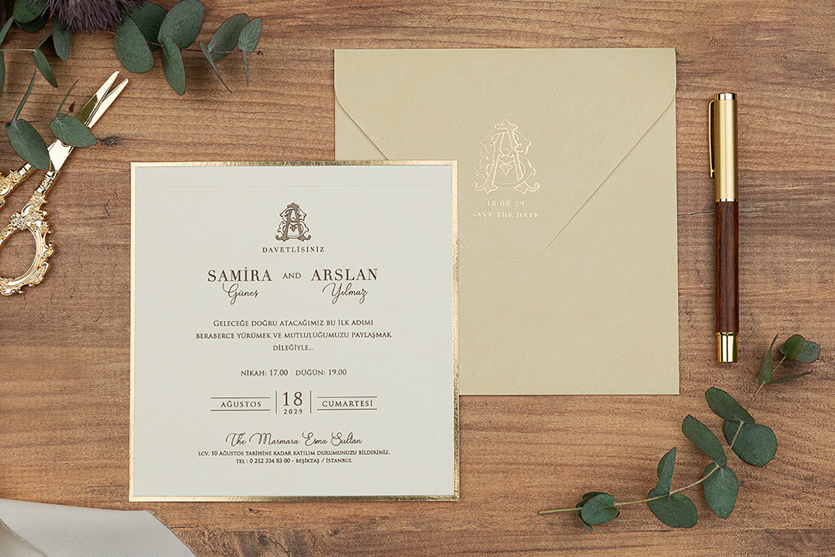 MODEL 5149 Pozivnica za venčanja i druge svečanosti