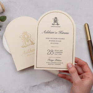 MODEL K22  Pozivnica za venčanja i druge svečanosti